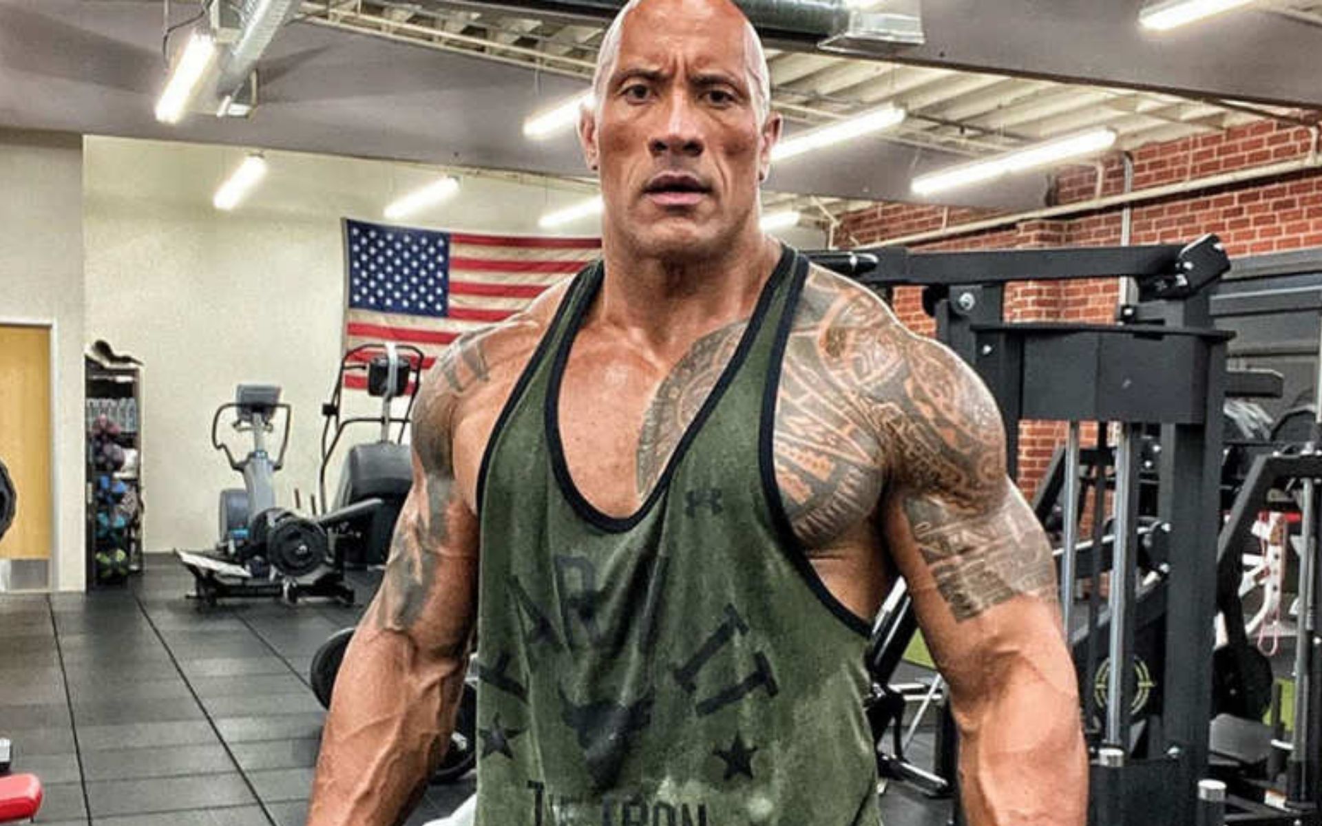 The Rock last appeared in WWE in 2019