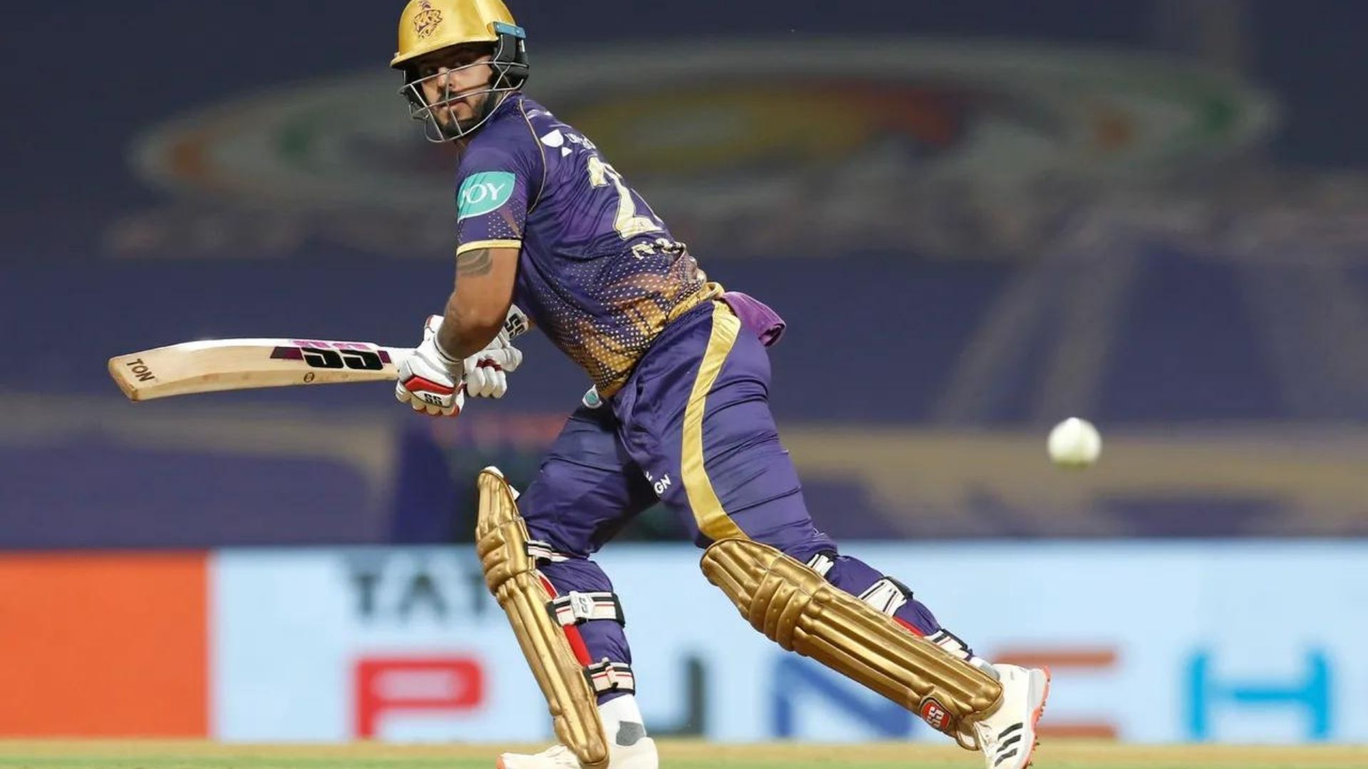 Nitish Rana has been the second-highest run-scorer for KKR this season so far. (P.C.:iplt20.com)