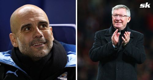 Pep Guardiola on being on par with Sir Alex Ferguson's Manchester United