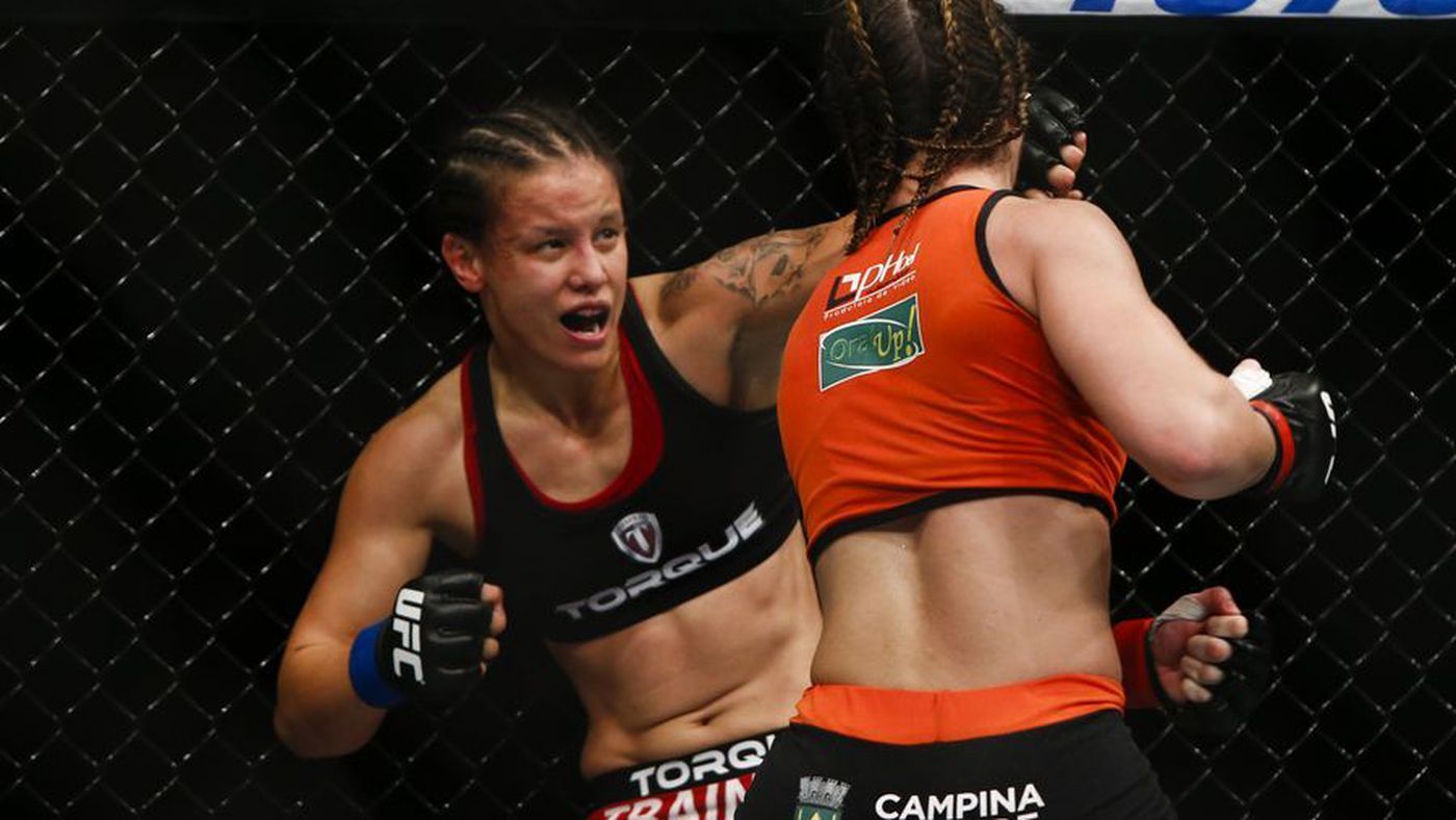 WWE&#039;s Shayna Baszler during her time in the UFC