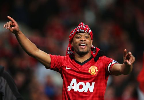 United legend Patrice Evra posted a hilarious picture at Manchester City's expense