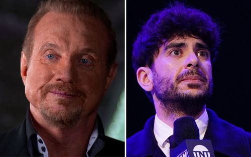 Diamond Dallas Page (left); Tony Khan (right)