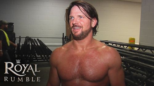 AJ Styles made his WWE debut at Royal Rumble