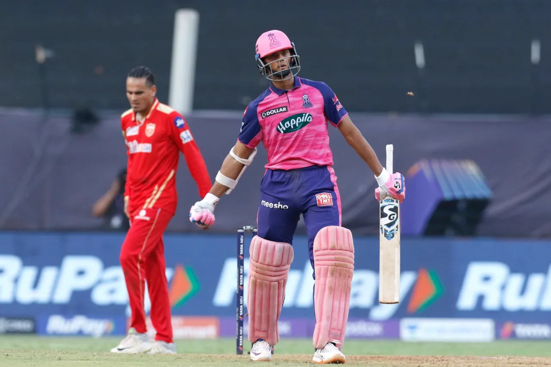 Yashasvi Jaiswal during his innings against Punjab. Pic: IPLT20.COM