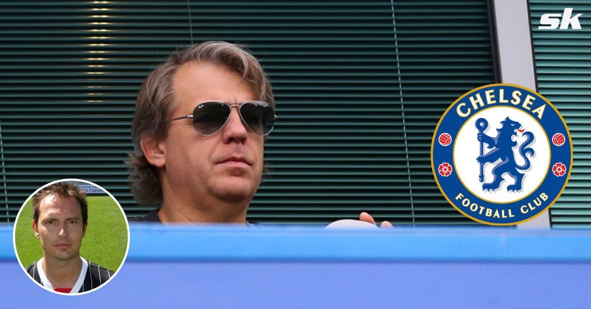 New Chelsea owner Todd Boehly; [inset] Pat Nevin