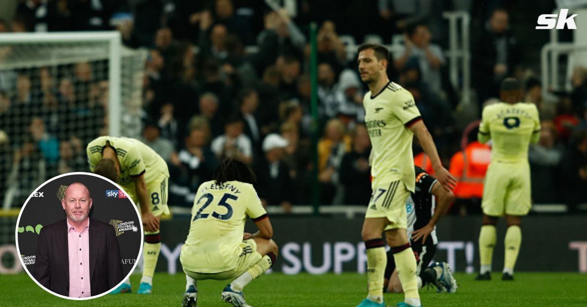 Perry Grooves reacts as Tottenham look set to beat Arsenal to top-four spot