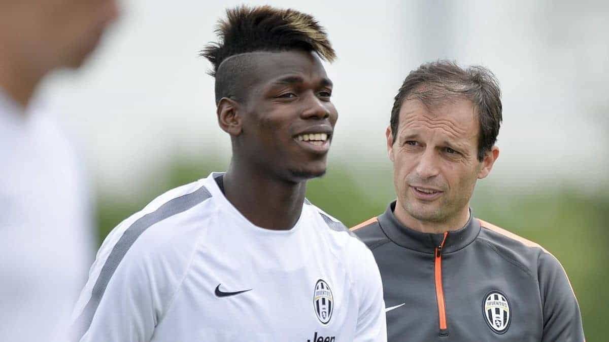 Allegri on Pogba leaving first time