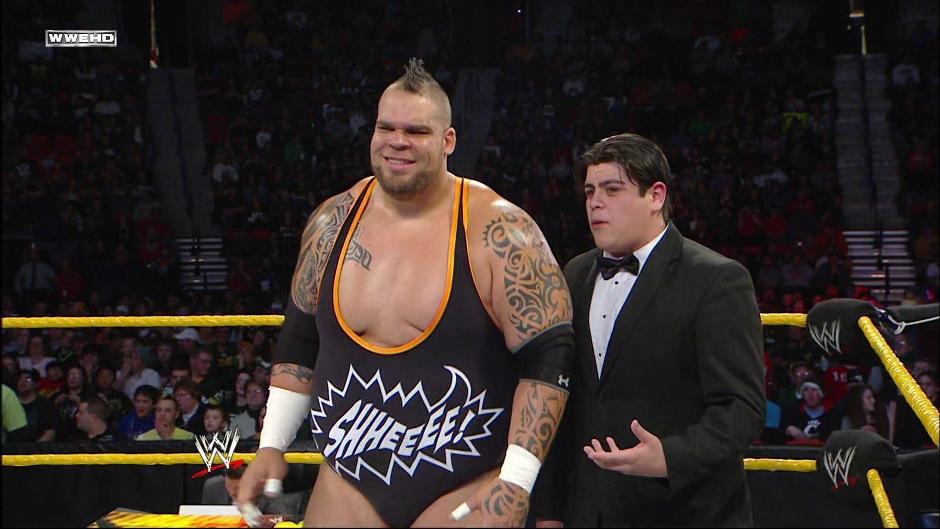 Brodus Clay with Ricardo Rodriguez