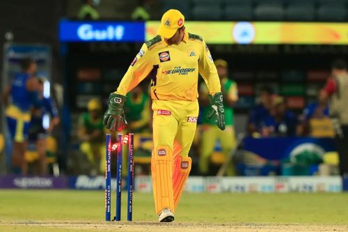 CSK skipper MS Dhoni. Pic: IPLT20.COM