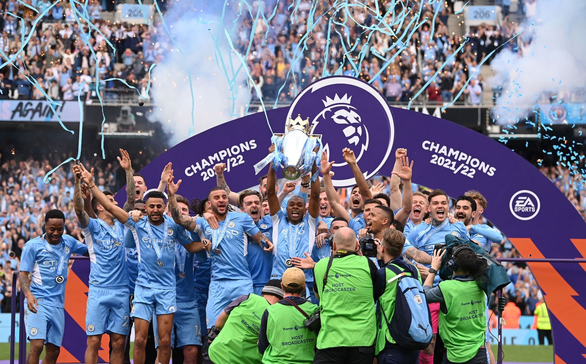 Manchester City scored the highest number of goals in the 2021-2022 football season