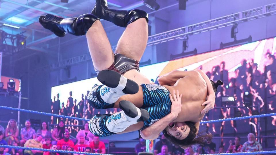 Cameron Grimes scored a big victory at WWE NXT Spring Breakin'