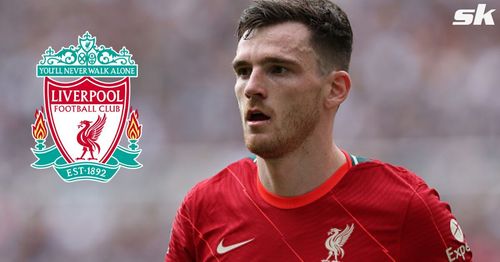 Liverpool defender Andrew Robertson