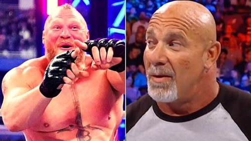 Brock Lesnar/Hall of Famer Goldberg