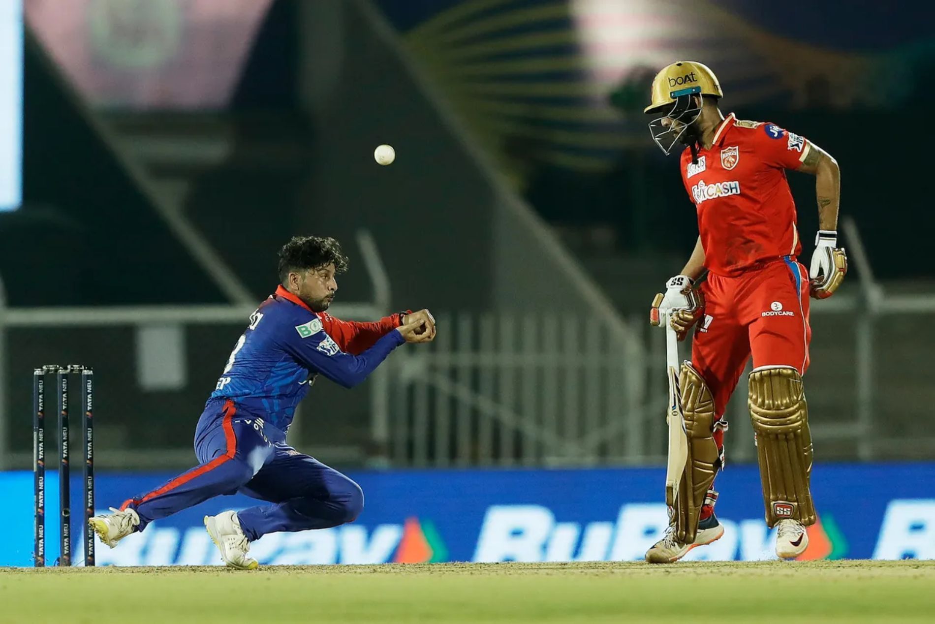 Delhi beat Punjab by nine wickets in the first half of IPL 2022. Pic: IPLT20.COM