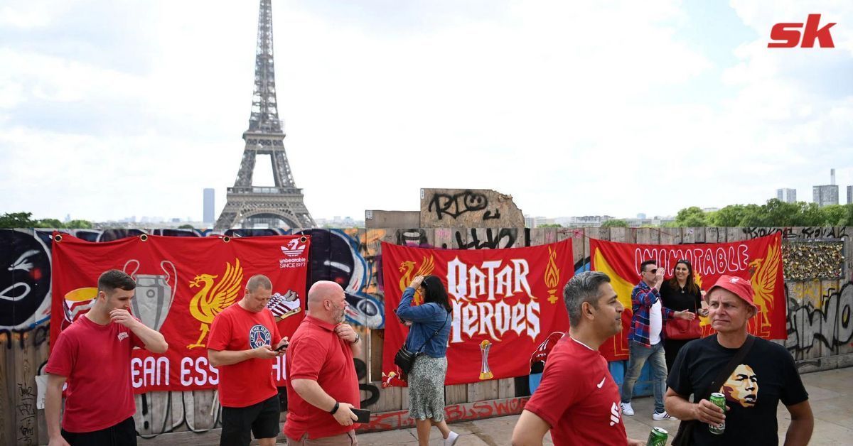 Reds flood French capital ahead of Champions League final against Madrid