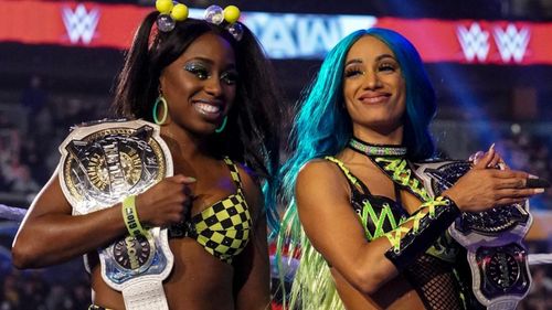 Sasha Banks and Naomi are WWE Women's Tag Team Champions!