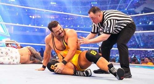 Rick Boogs suffered an injury at WrestleMania 38