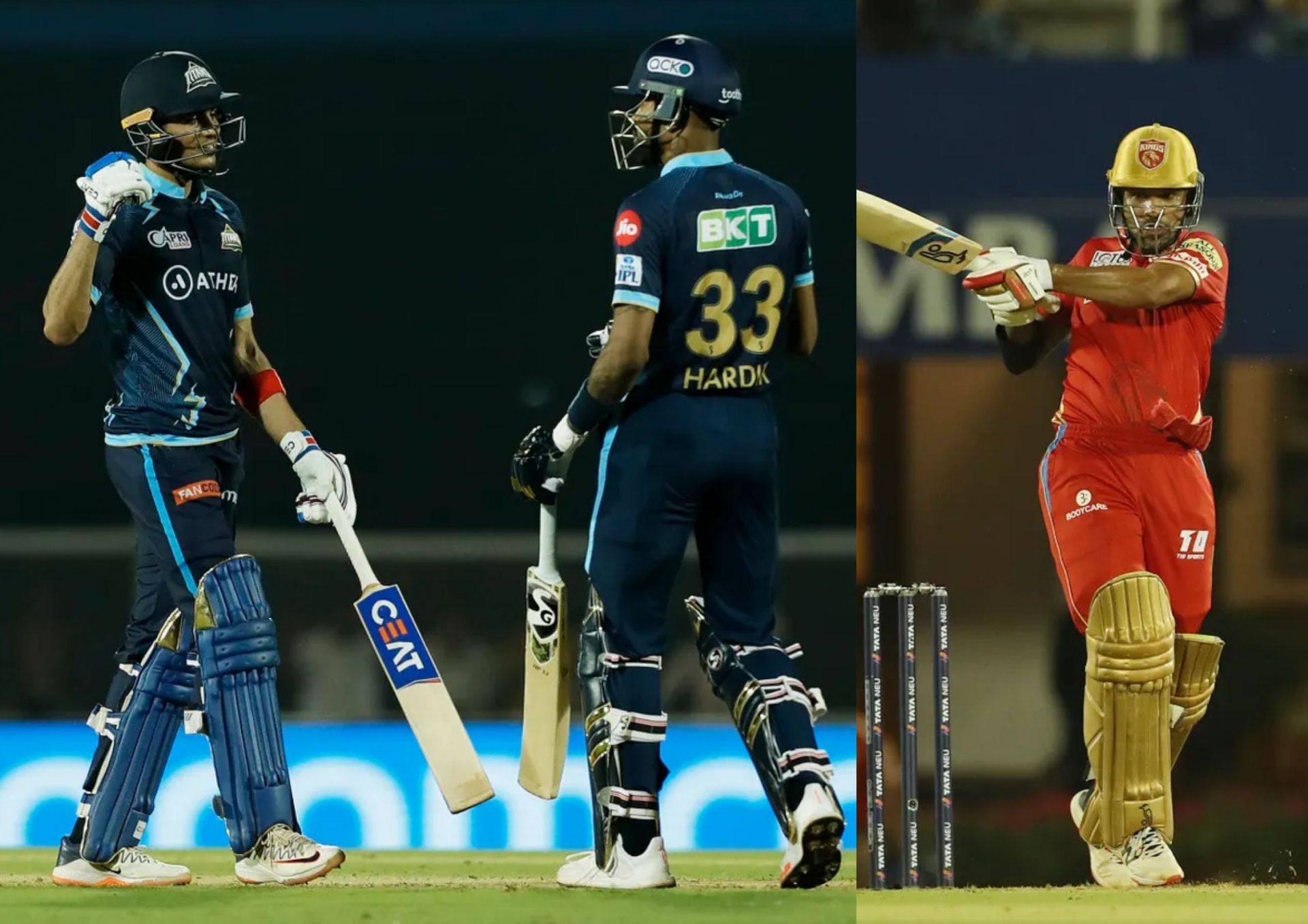 Predicting the three top run-scorers between GT and PBKS (Picture Credits: IPL).