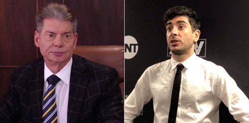 WWE Chairman Vince McMahon and AEW President Tony Khan