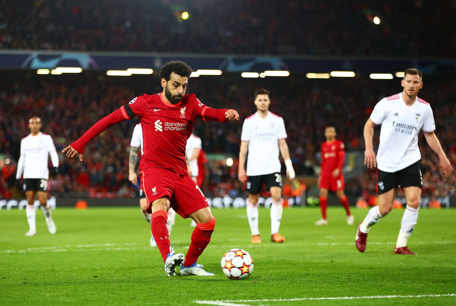 Liverpool FC v SL Benfica Quarter Final Leg Two - UEFA Champions League