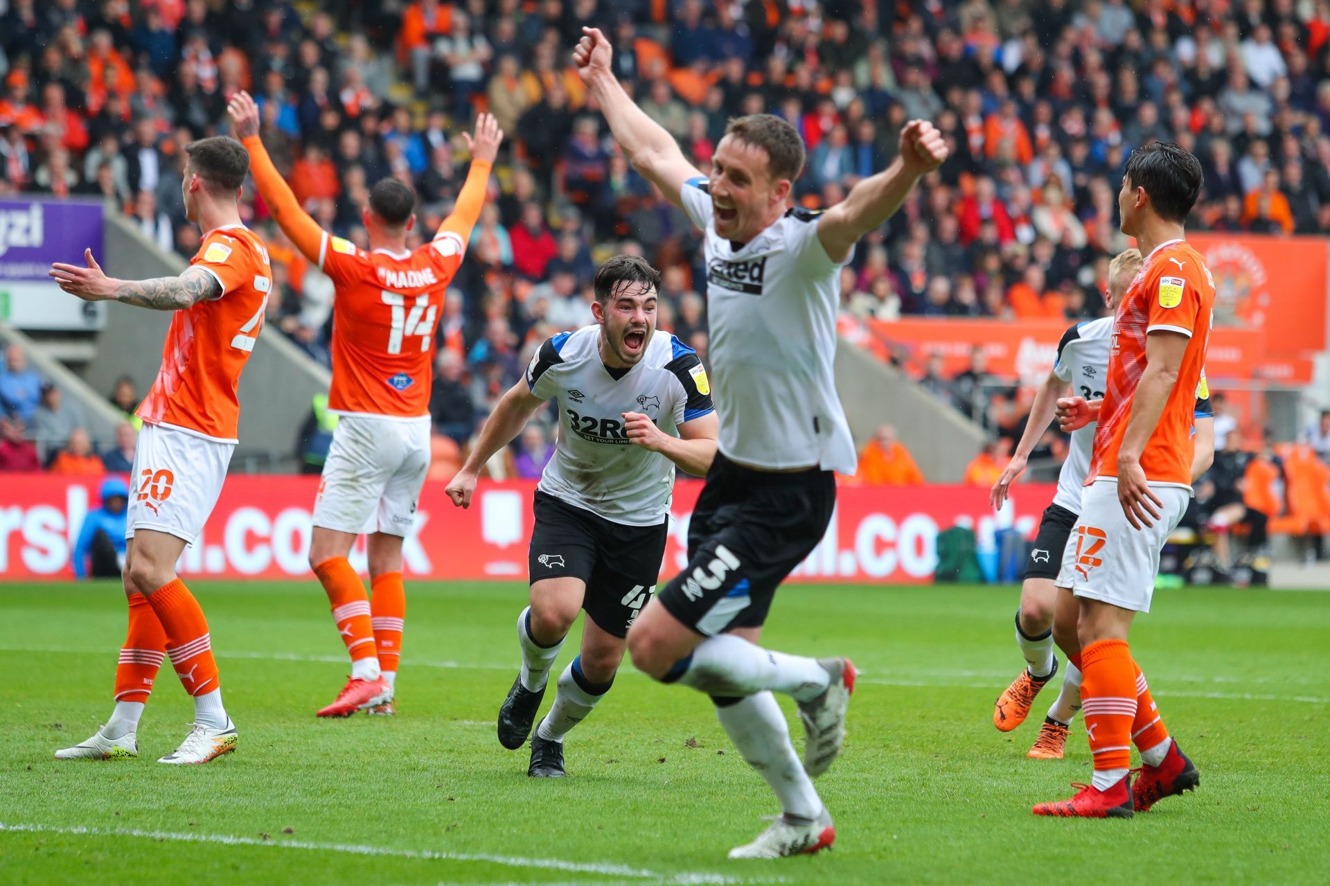 Derby County will look to end the season on a high.