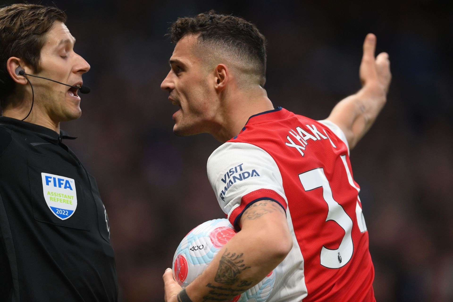 Xhaka's comments have been met with backlash