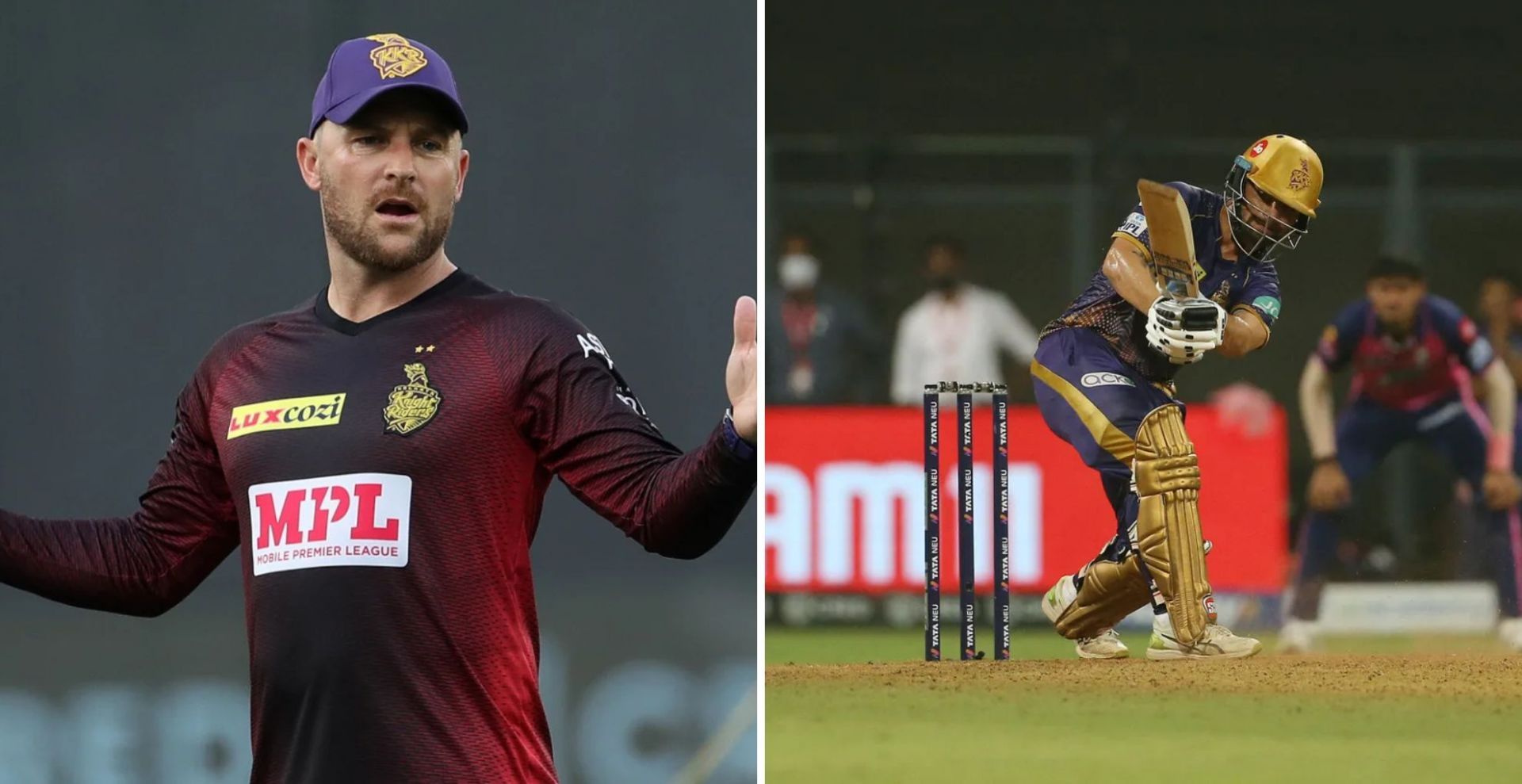 Brendon McCullum hailed young Rinku Singh (Credit: BCCI/IPL)