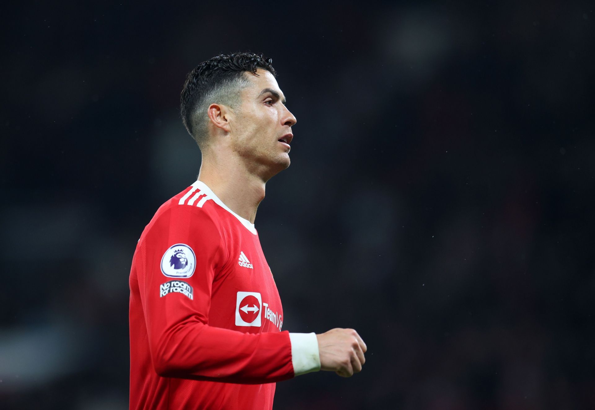 Cristiano Ronaldo scored against Brentford last weekend (Photo by Catherine Ivill/Getty Images)