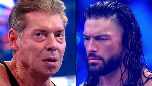 Vince McMahon/Universal Champion Roman Reigns