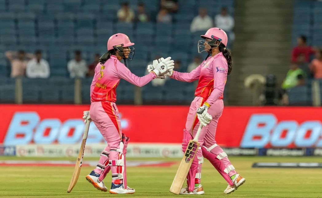 Jemimah Rodrigues and Meghana strung together a 113-run partnership [P/C: iplt20.com]