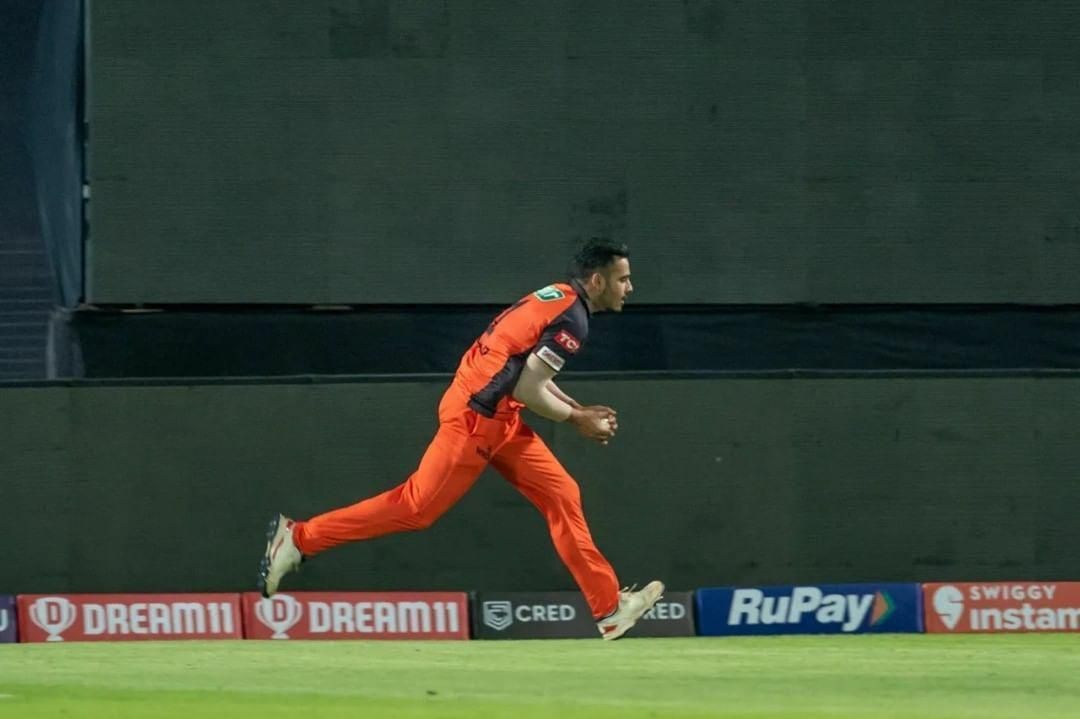 Adbul Samad is one of the most exciting Indian talents with SunRisers Hyderabad (Image credits:IPLT20)