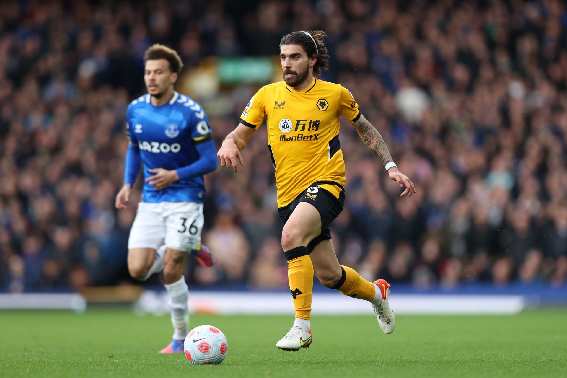 Ruben Neves (right) is likely to leave Wolverhampton Wanderers this summer.