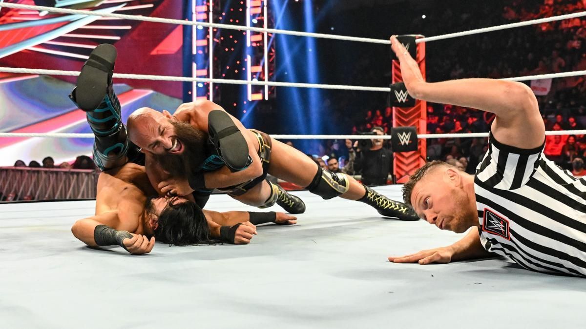 The A-Lister officiated the match between Mustafa Ali and Ciampa on RAW