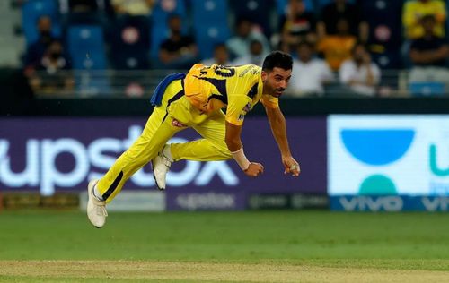 Deepak Chahar in action (Pic: IPLT20.com)