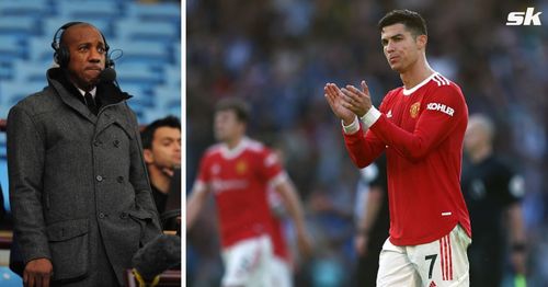 Dion Dublin was not happy seeing Ronaldo laugh.