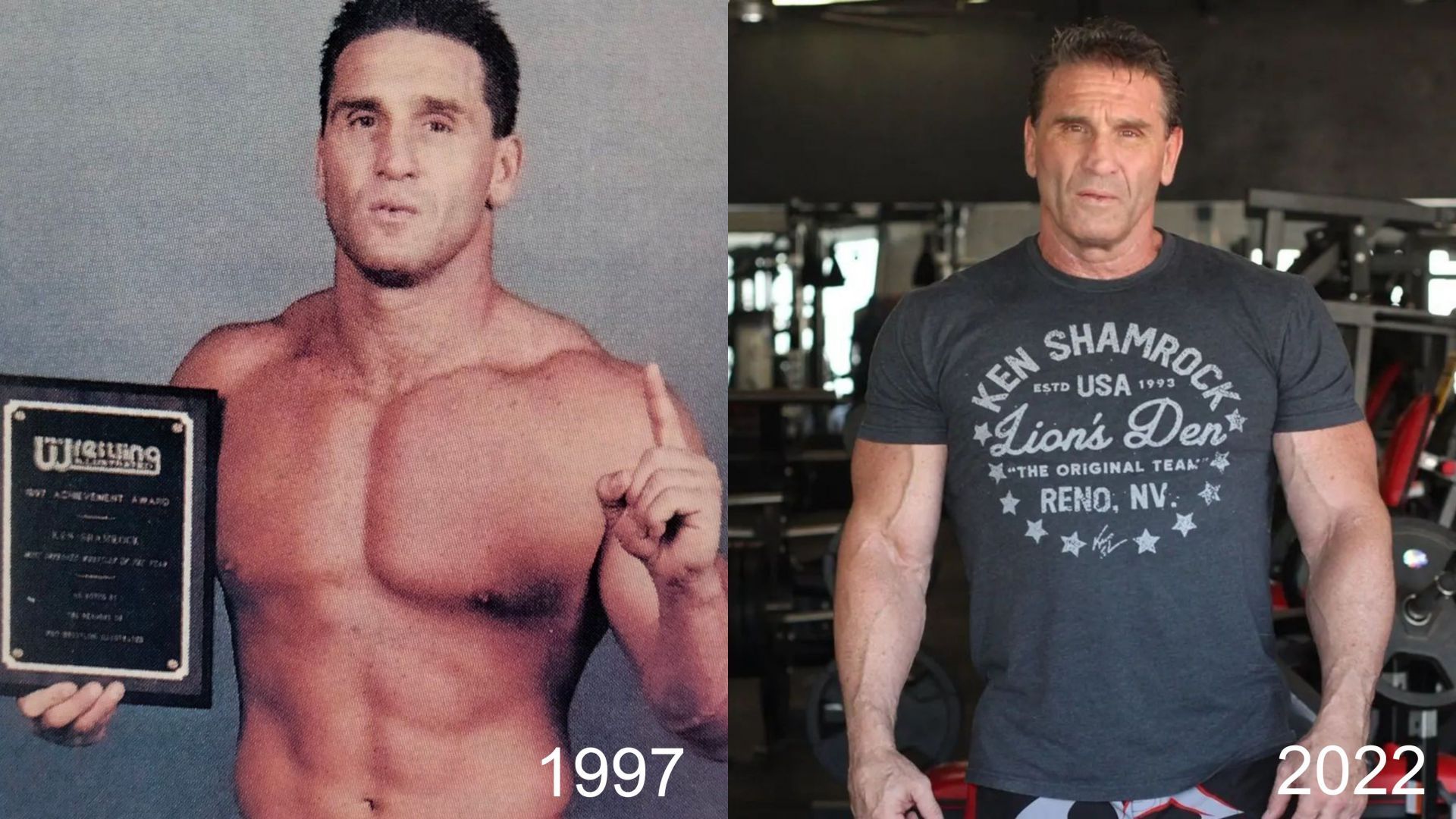 Ken Shamrock last competed nearly a year ago