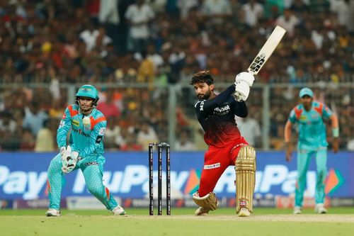 Rajat Patidar during his unbeaten hundred. Pic: IPLT20.COM