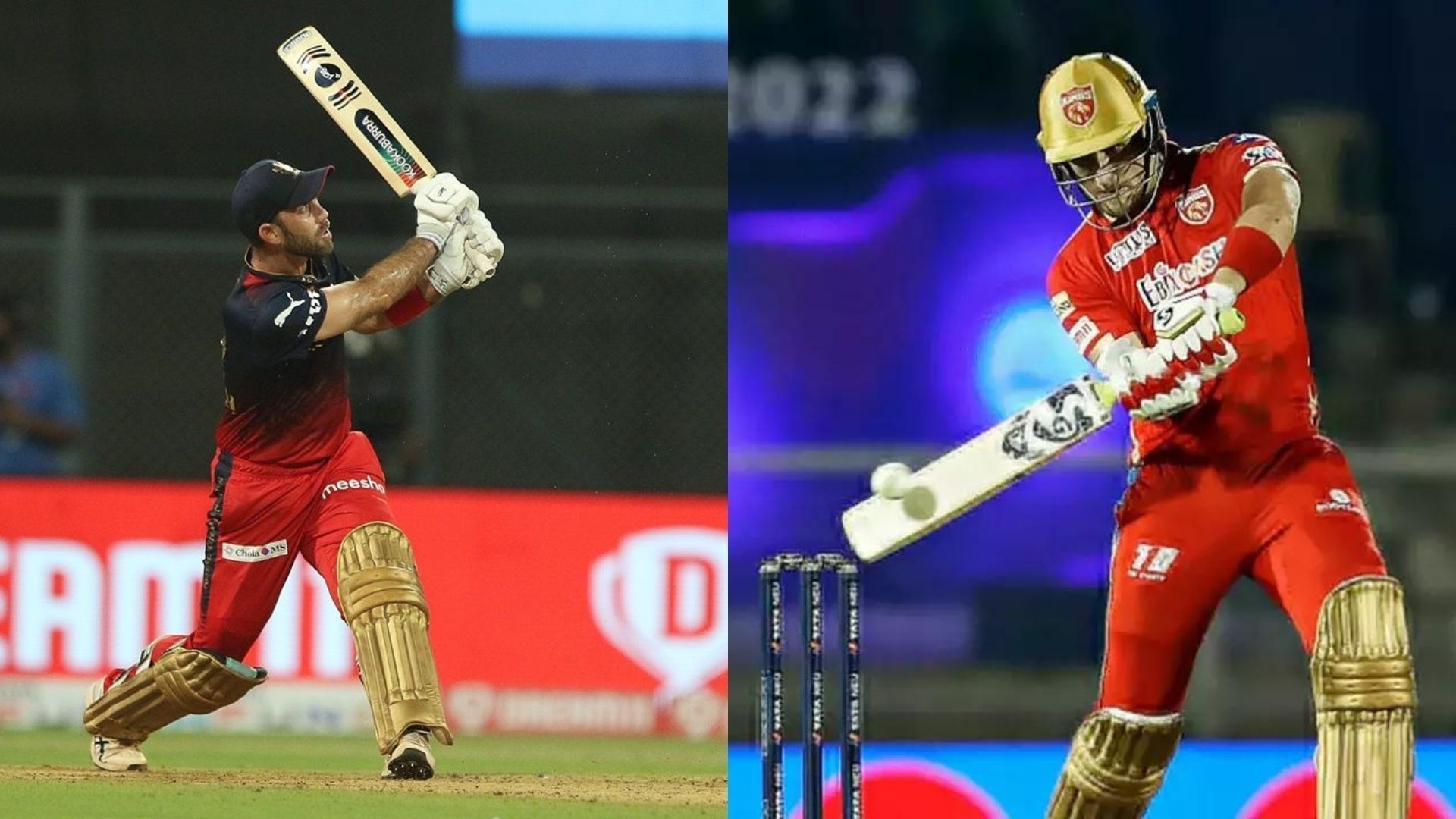 Glenn Maxwell (L) and Liam Livingstone (P.C.:iplt20.com)