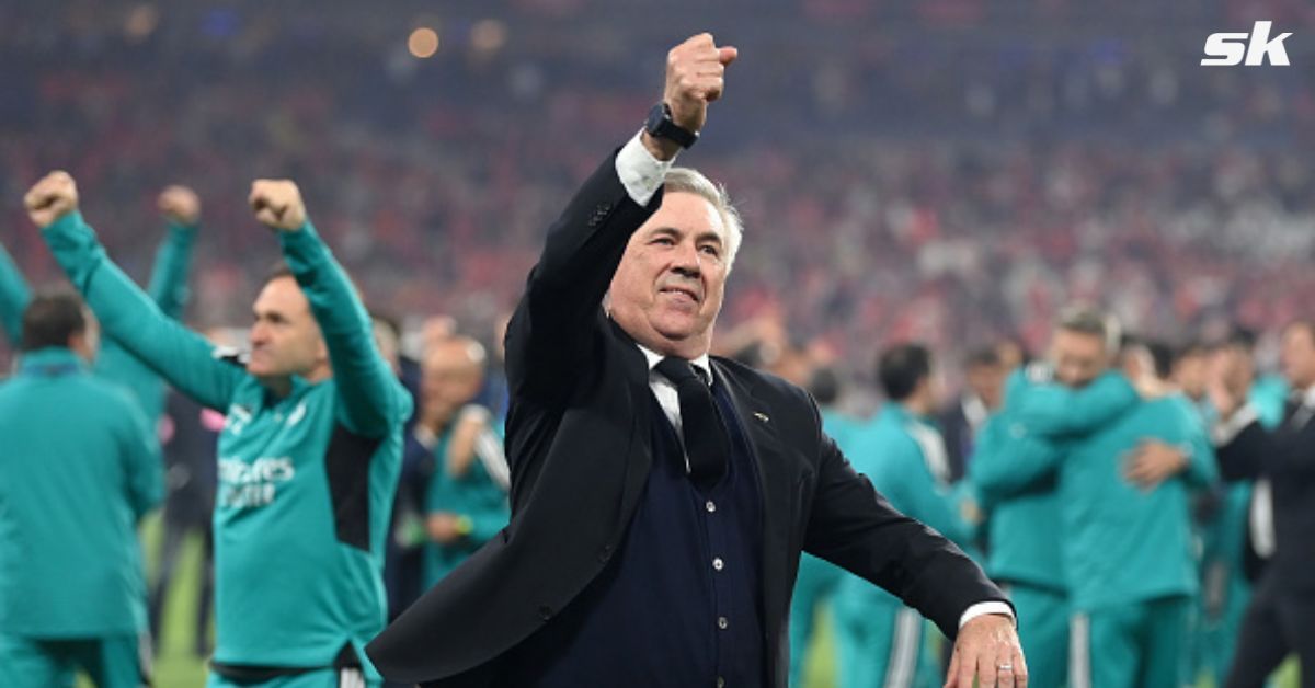 Real Madrid&#039;s 14th Champions League winner manager Carlo Ancelotti