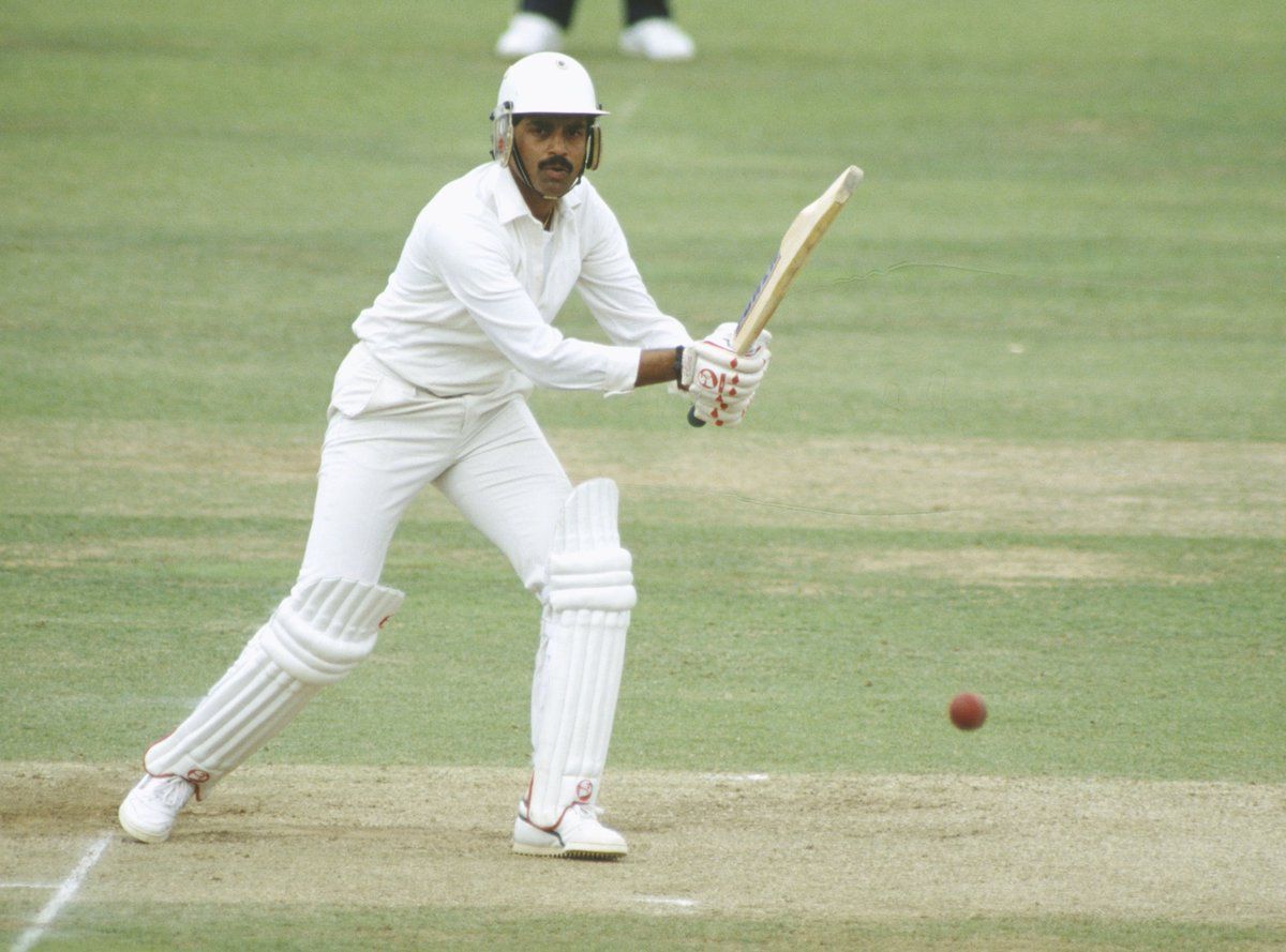 Dilip Vengsarkar during his playing days. (Credits: Twitter)