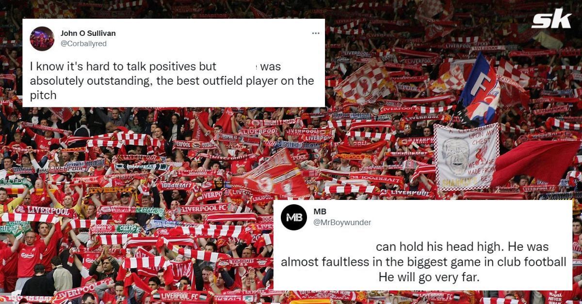 Reds fans reserve praise for an outstanding defender who performed well against the Madridistas
