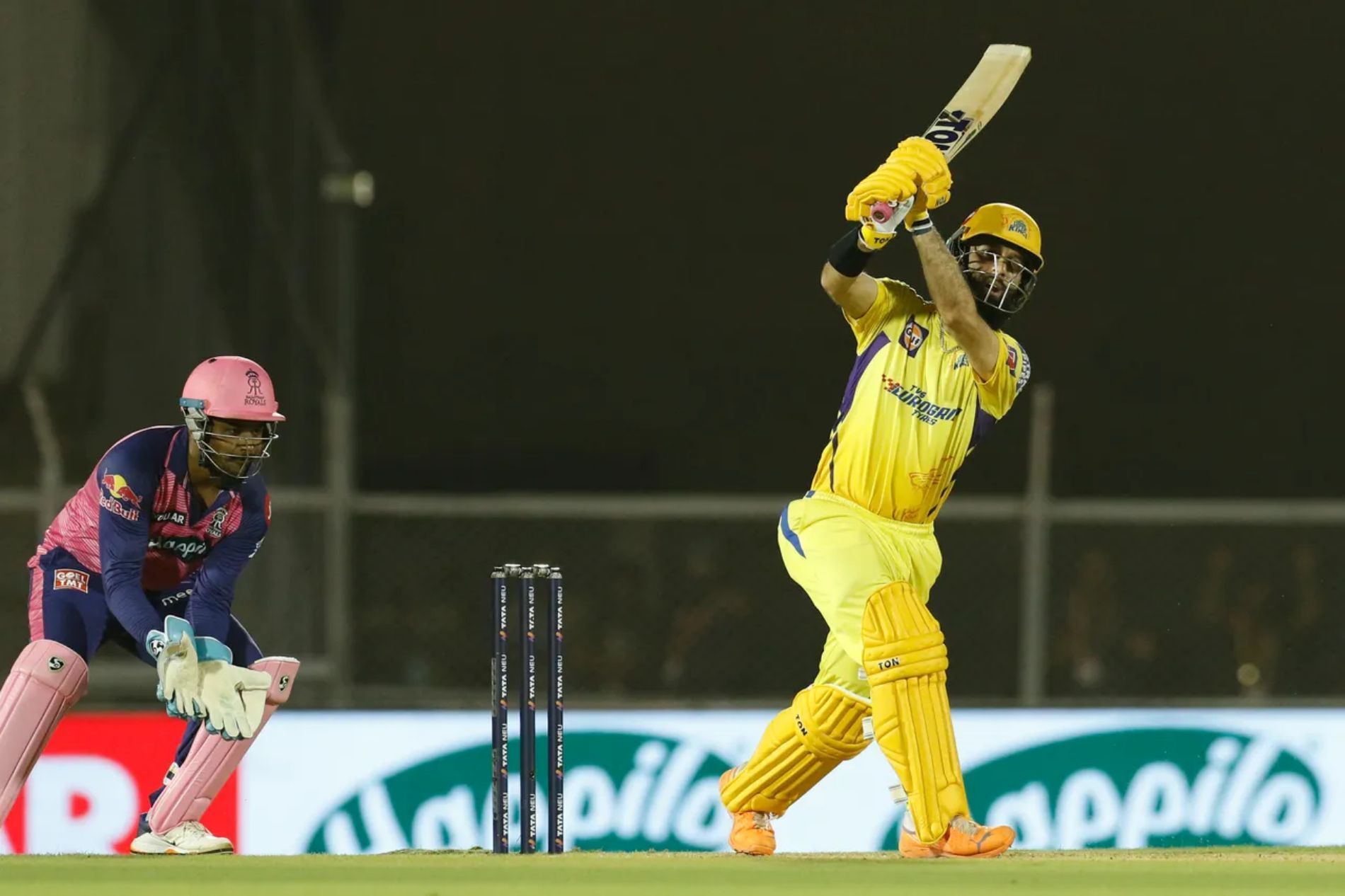 Moeen Ali&rsquo;s 93 went in vain. Pic: IPLT20.COM