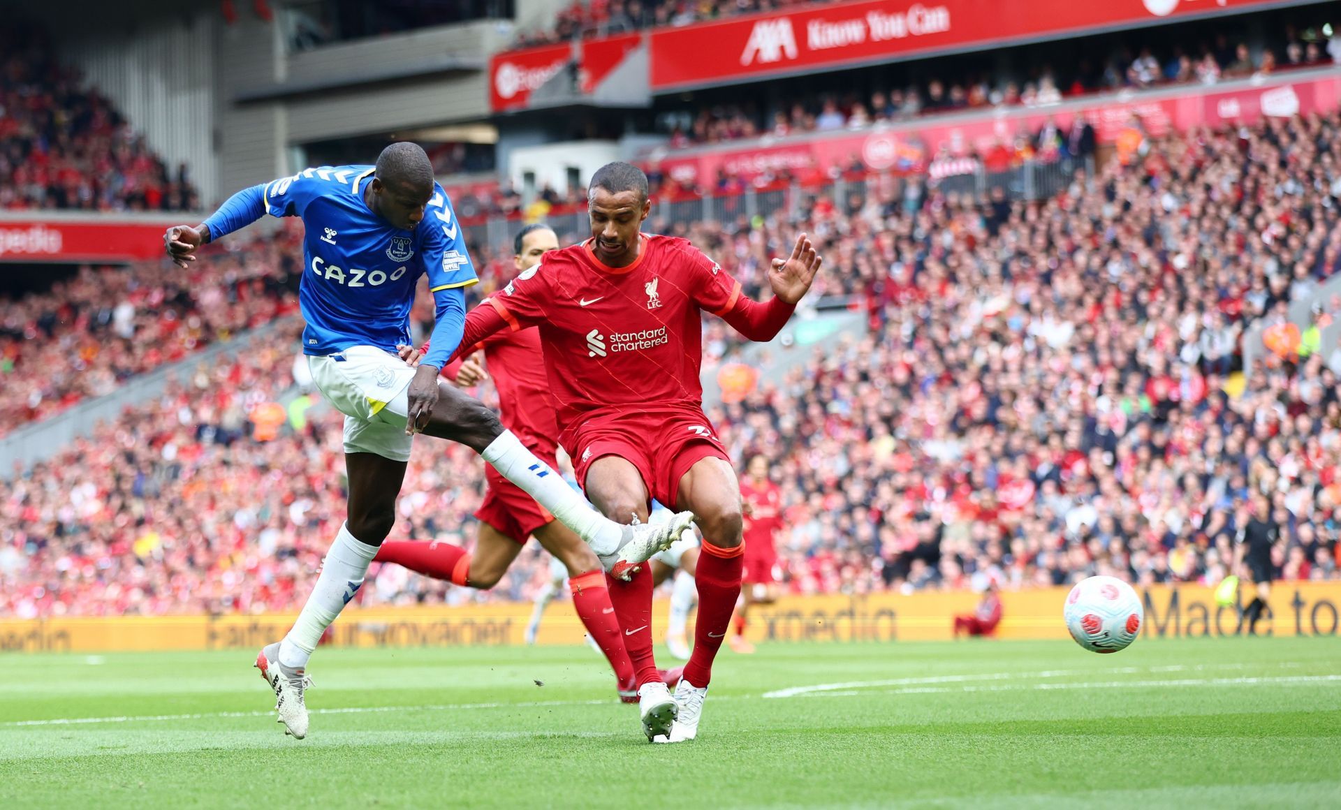 Joel Matip is expected to replace Ibrahima Konate in the starting lineup