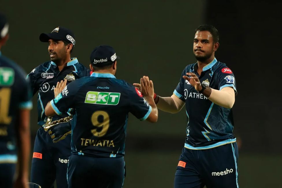 Yash Dayal picked up two crucial wickets for the Gujarat Titans [P/C: iplt20.com]