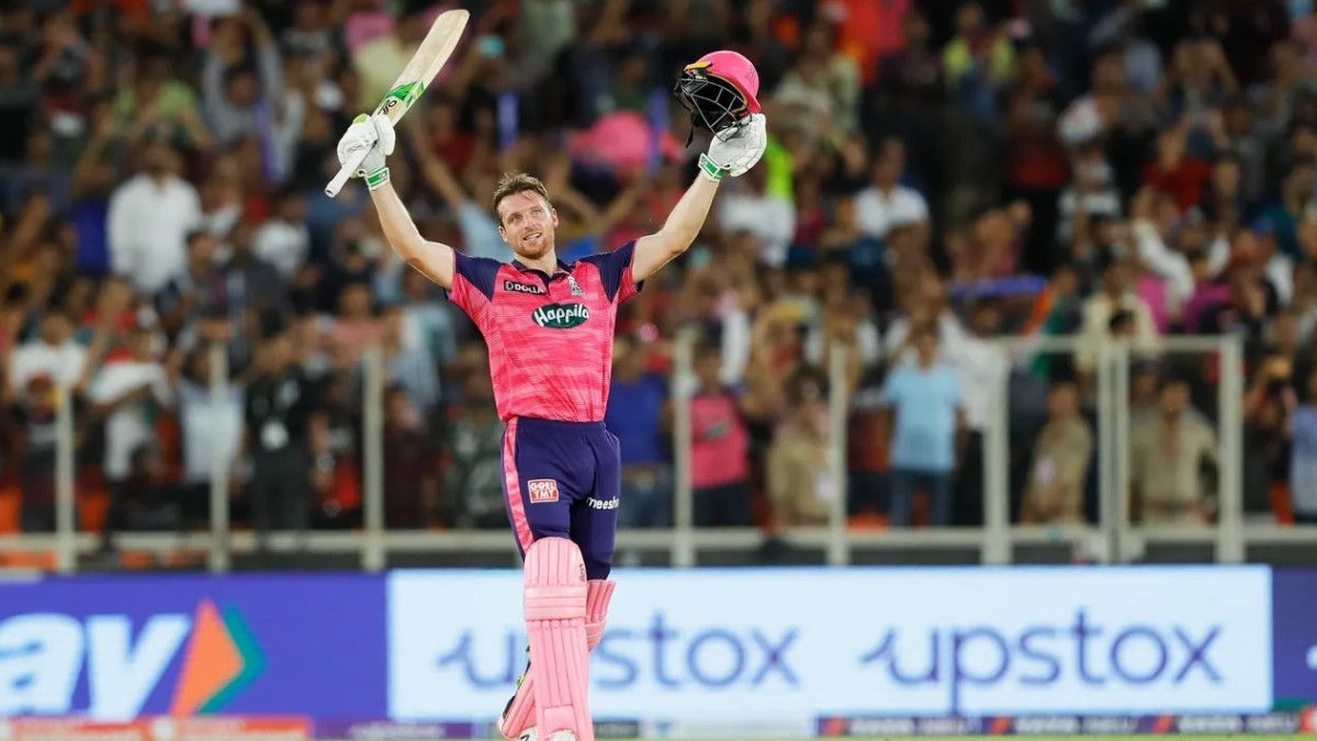 Buttler scored a record-equalling fourth hundred in an IPL season