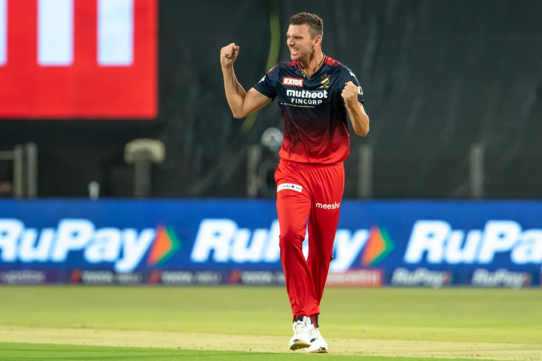 RCB fast bowler Josh Hazlewood. Pic: IPLT20.COM