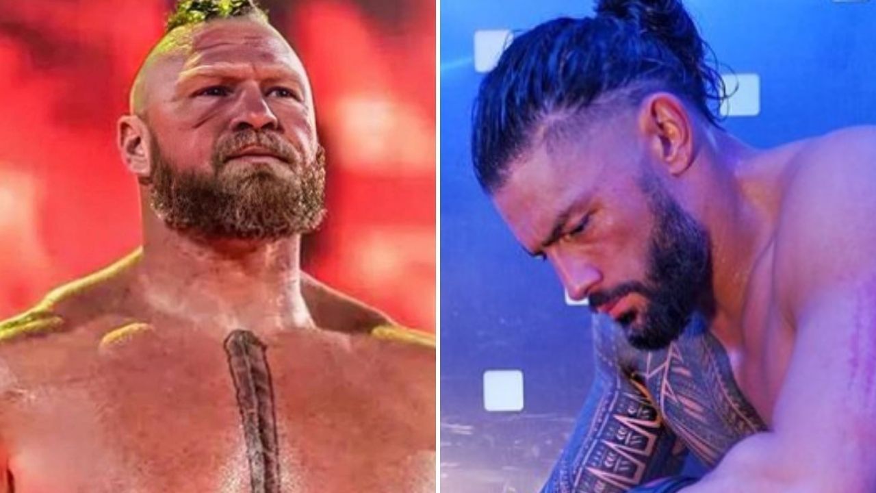 Brock Lesnar/ Universal Champion Roman Reigns