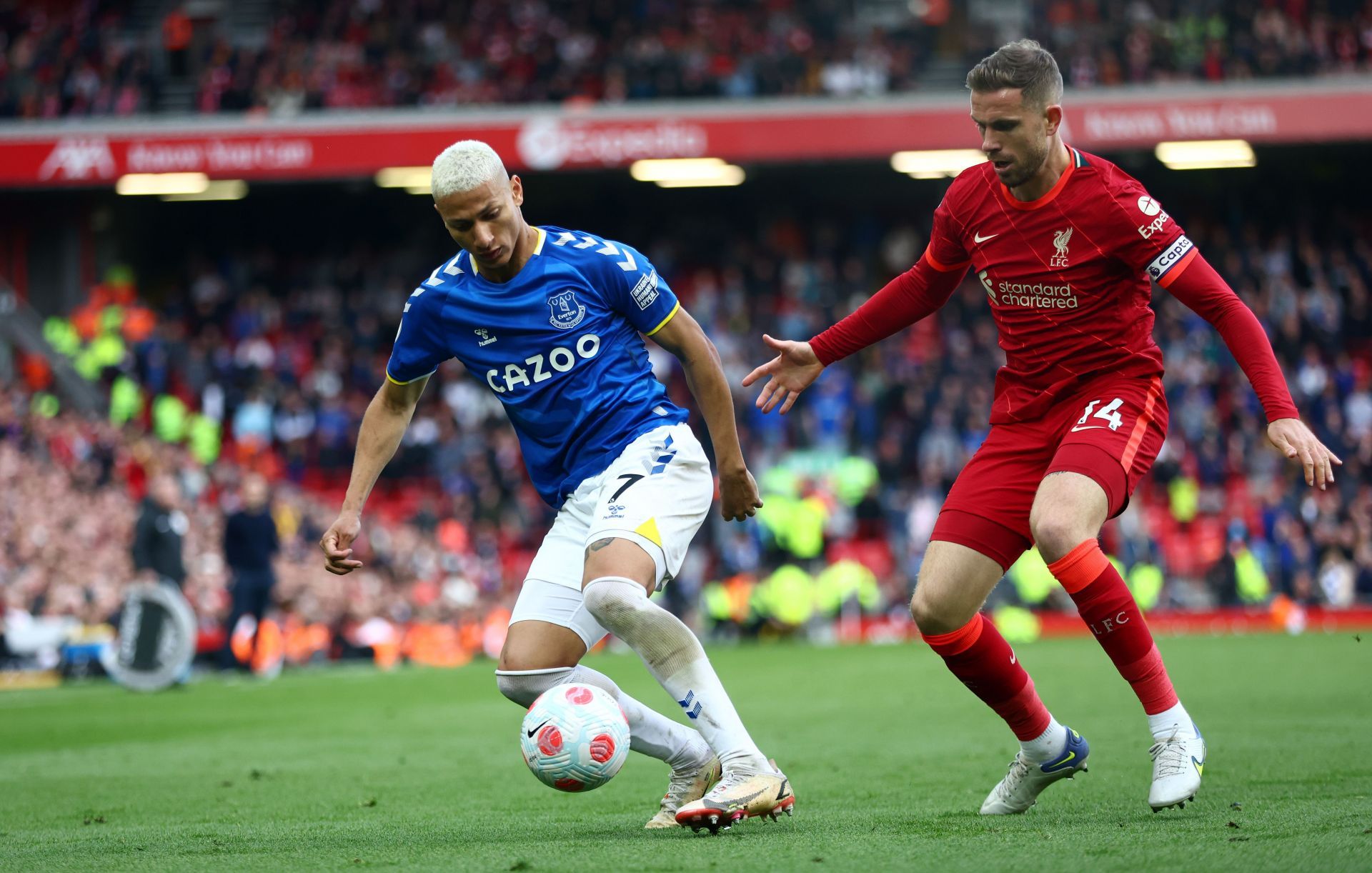 Everton showed signs of life at Anfield last weekend