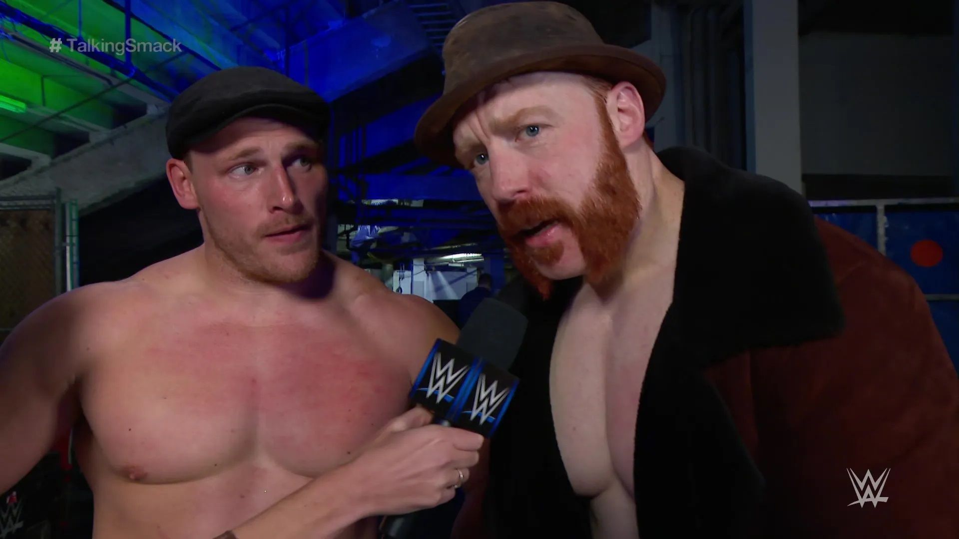 Ridge Holland and Sheamus