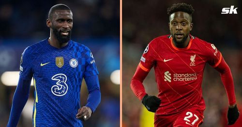 Antonio Rudiger (left) and Divock Origi (right)